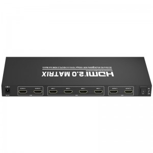 Supporto matrice HDMI 4x4 V2.0 Ultra HD 4Kx2K @ 60Hz HDCP2.2 18 Gbps