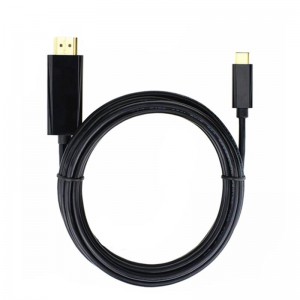Cavo da USB C a HDMI 6ft (4K a 60Hz), cavo da USB tipo C a HDMI [compatibile Thunderbolt 3] per MacBook Pro 16 '' 2019\/2018\/2017, MacBook Air \/ iPad Pro 2019\/2018, Surface Book 2, Samsung S10 e altro ancora