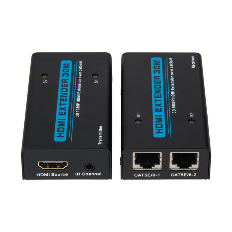 Extender HDMI V1.3 30m su cavo doppio cat5e \/ 6 Supporto Full HD 1080P