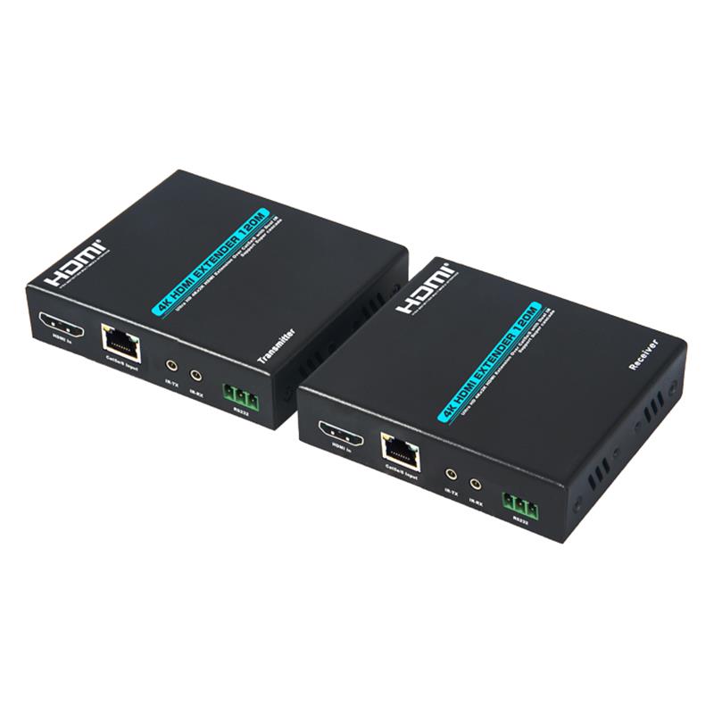 V1.4 4K HDMI Extender 120m sopra Single cat5e/6 cavo Support Ultra HD 4Kx2K/30Hz