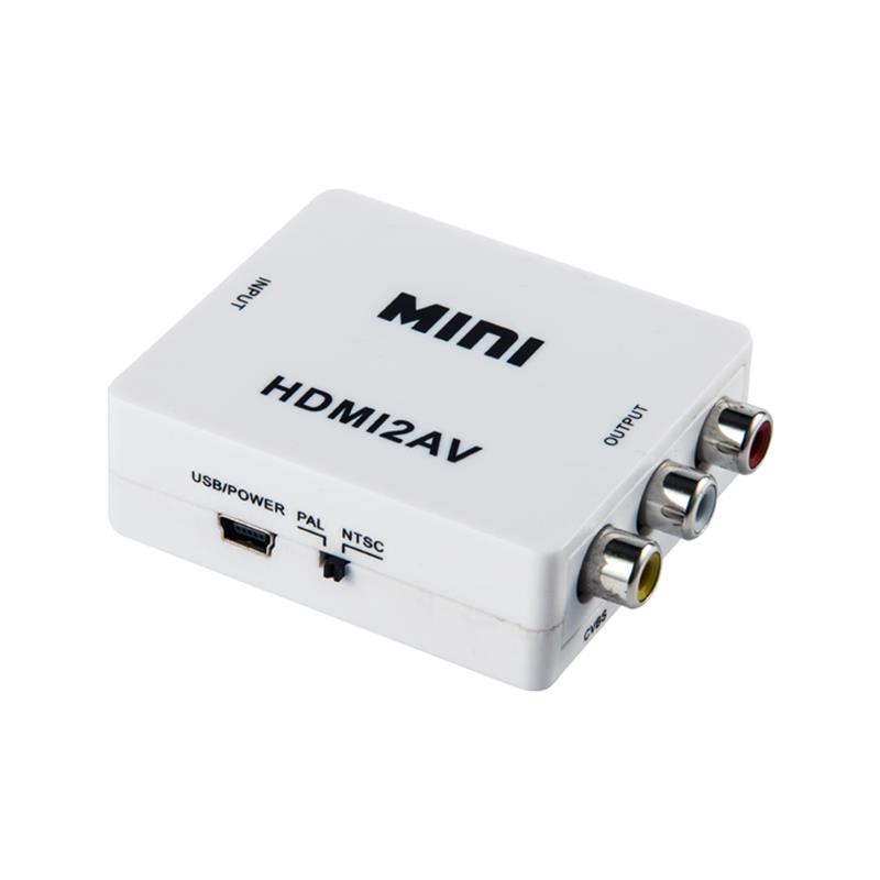 Mini convertitore da HDMI a AV \/ RCA 1080P