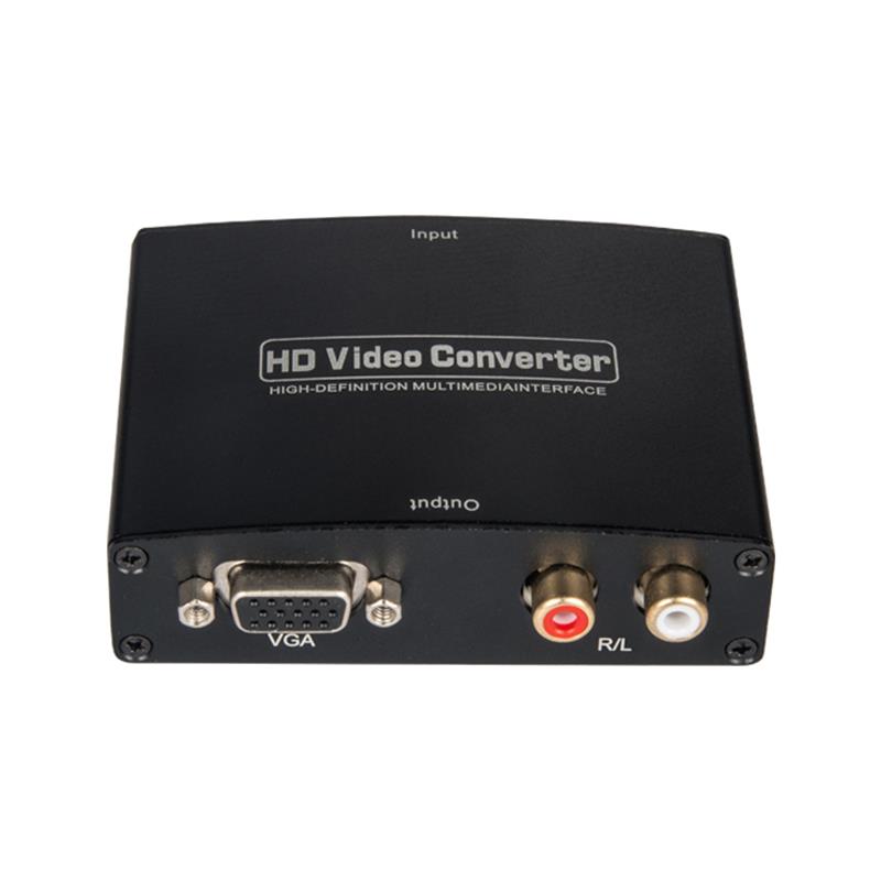 Convertitore audio HDMI TO VGA + R \/ L AUDIO 1080P