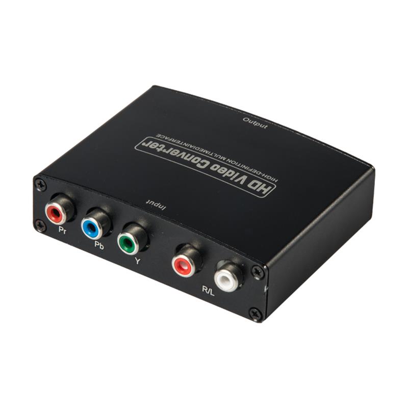 YPbPr + R \/ L Convertitore AUDIO TO HDMI 1080P
