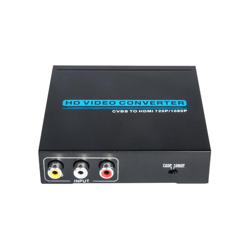 Convertitore da AV \/ CVBS a HDMI Up Scaler 720P \/ 1080P