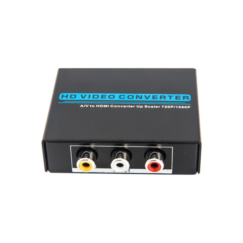Convertitore AV \/ CVBS a HDMI + AUDIO (Up Scaler 720P \/ 1080P)