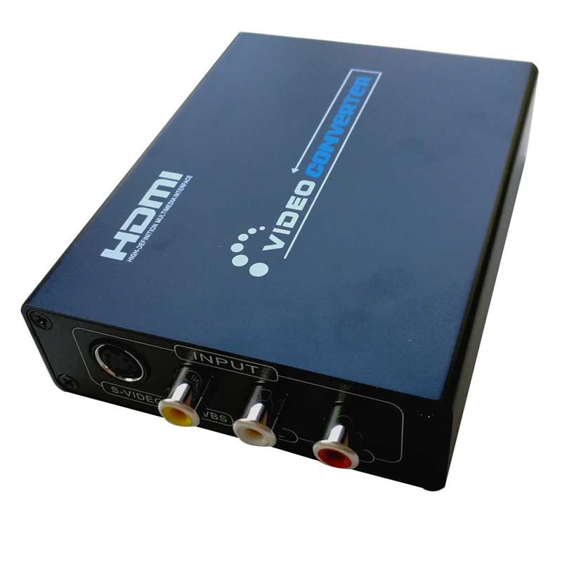 Convertitore AV + S-Video in HDMI 1080P