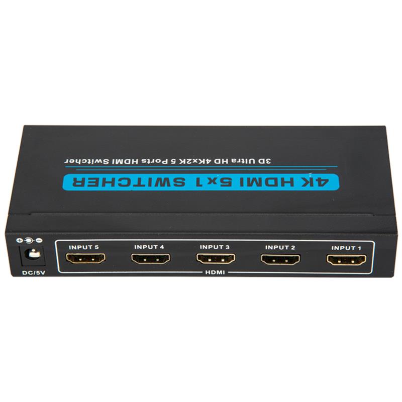 Supporto per switcher HDMI 5x1 V1.4 4K \/ 30Hz 3D Ultra HD 4K * 2K \/ 30Hz