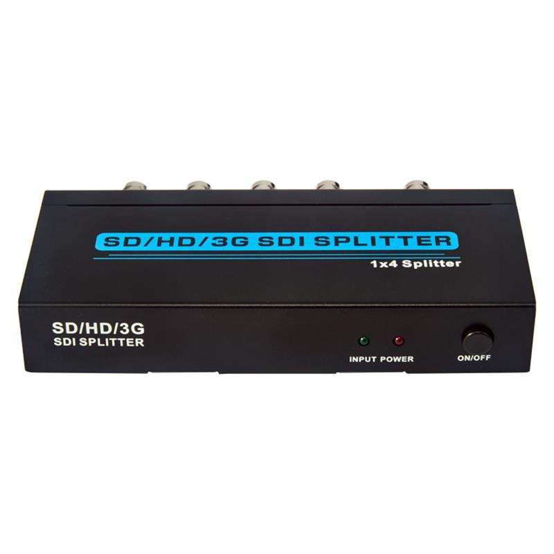 SD \/ HD \/ 3G SDI 1x4 SPLITTER supporto 1080P